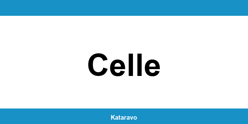 Telefonnummer des Katasteramts Celle und Online-Kontakt