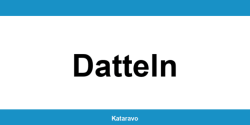 Telefonnummer des Katasteramts Datteln und Online-Kontakt