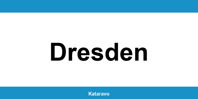 Telefonnummer des Katasteramts Dresden und Online-Kontakt