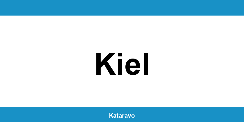 Telefonnummer des Katasteramts Kiel und Online-Kontakt
