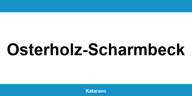 Telefonnummer des Katasteramts Osterholz-Scharmbeck und Online-Kontakt