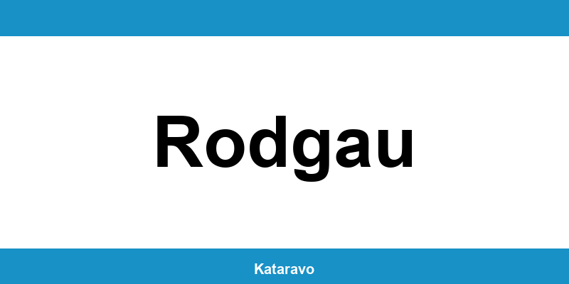 Telefonnummer des Katasteramts Rodgau und Online-Kontakt