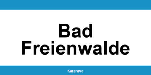 Telefonnummer des Katasteramts Bad Freienwalde und Online-Kontakt