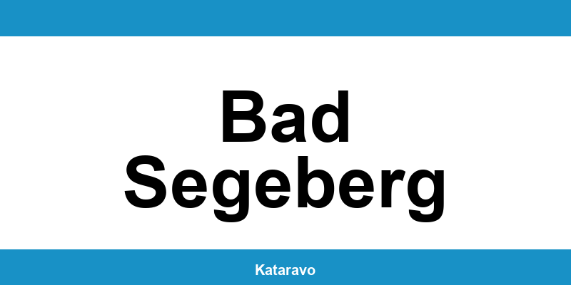 Telefonnummer des Katasteramts Bad Segeberg und Online-Kontakt