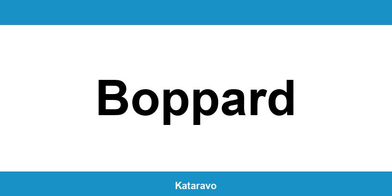 Telefonnummer des Katasteramts Boppard und Online-Kontakt