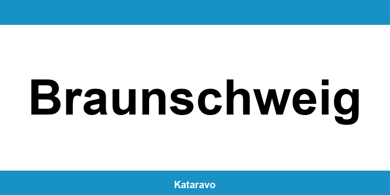 Telefonnummer des Katasteramts Braunschweig und Online-Kontakt