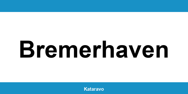 Telefonnummer des Katasteramts Bremerhaven und Online-Kontakt