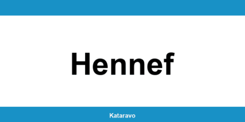 Telefonnummer des Katasteramts Hennef und Online-Kontakt