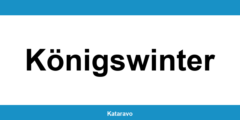 Telefonnummer des Katasteramts Königswinter und Online-Kontakt