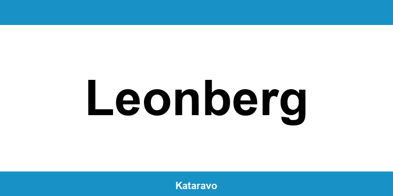 Telefonnummer des Katasteramts Leonberg und Online-Kontakt