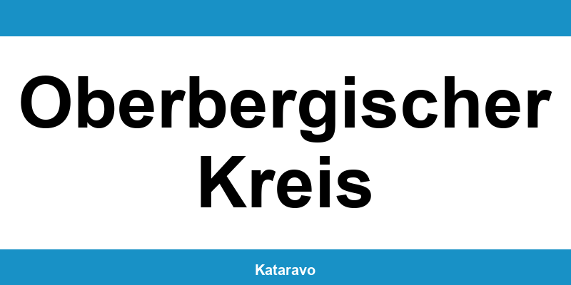 Telefonnummer des Katasteramts Oberbergischer Kreis und Online-Kontakt
