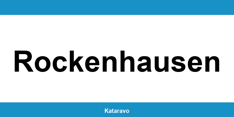 Telefonnummer des Katasteramts Rockenhausen und Online-Kontakt