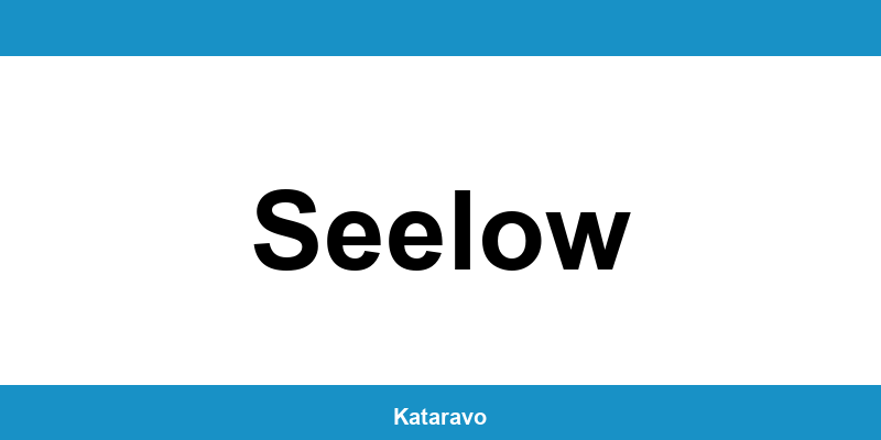 Telefonnummer des Katasteramts Seelow und Online-Kontakt