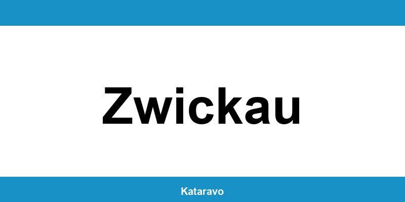 Telefonnummer des Katasteramts Zwickau und Online-Kontakt