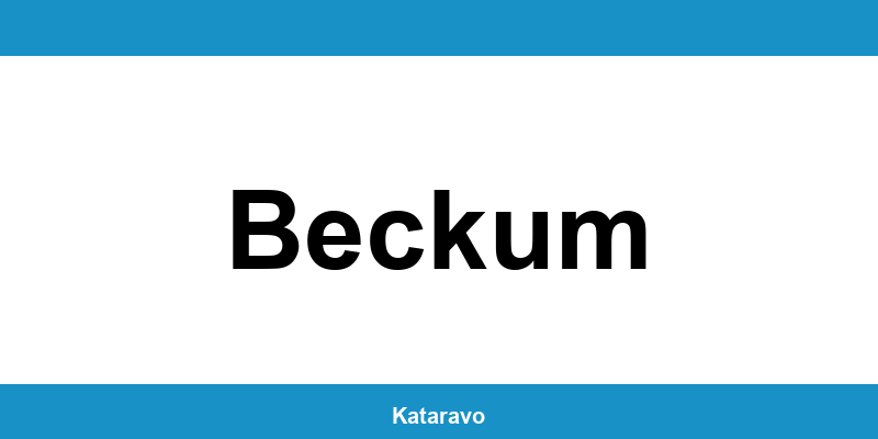Telefonnummer des Katasteramts Beckum und Online-Kontakt