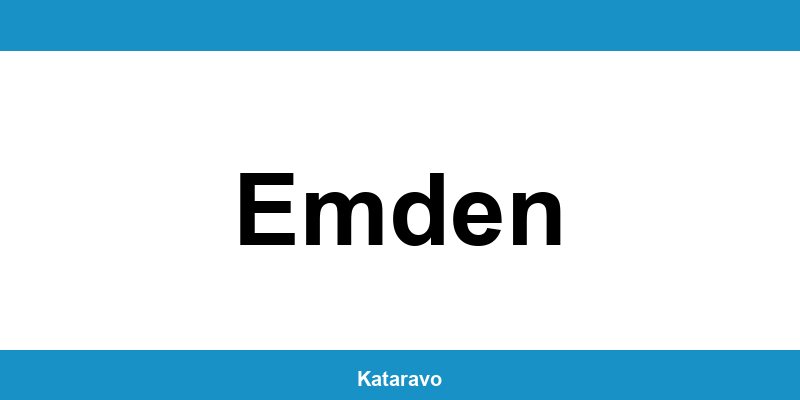 Telefonnummer des Katasteramts Emden und Online-Kontakt