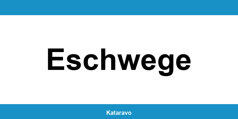 Telefonnummer des Katasteramts Eschwege und Online-Kontakt