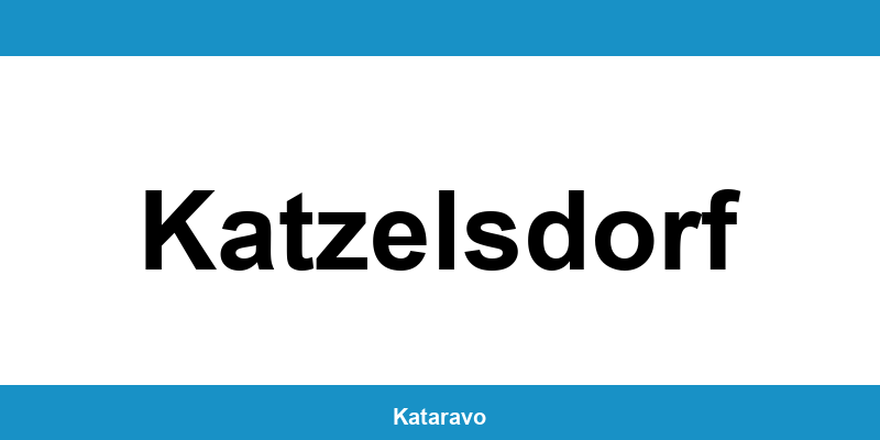 Telefonnummer des Katasteramts Katzelsdorf und Online-Kontakt