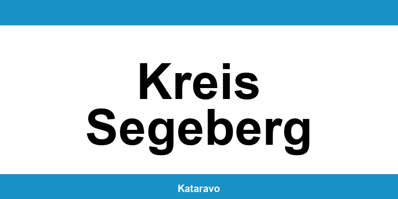 Telefonnummer des Katasteramts Kreis Segeberg und Online-Kontakt