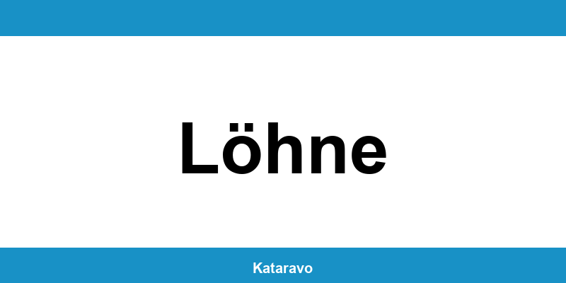 Telefonnummer des Katasteramts Löhne und Online-Kontakt