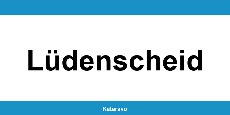 Telefonnummer des Katasteramts Lüdenscheid und Online-Kontakt