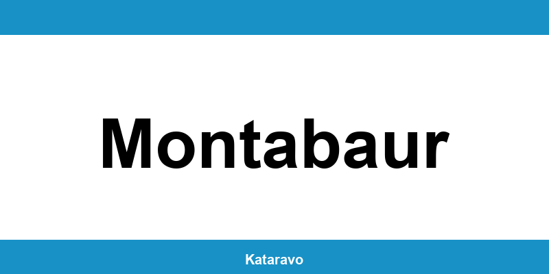 Telefonnummer des Katasteramts Montabaur und Online-Kontakt