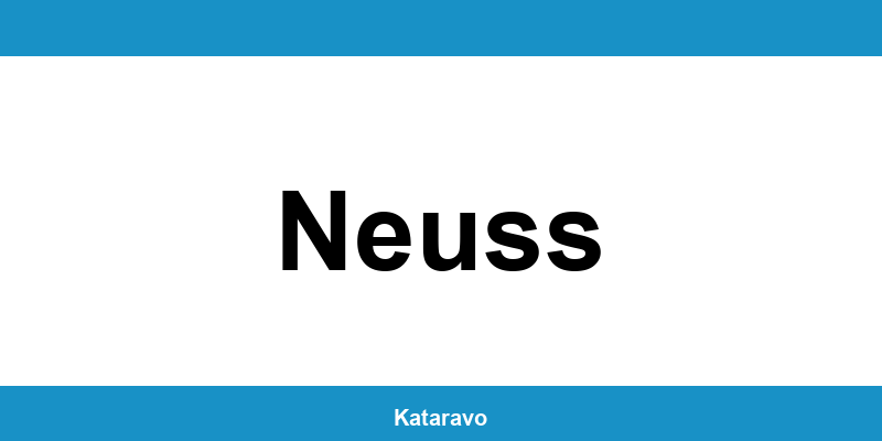 Telefonnummer des Katasteramts Neuss und Online-Kontakt