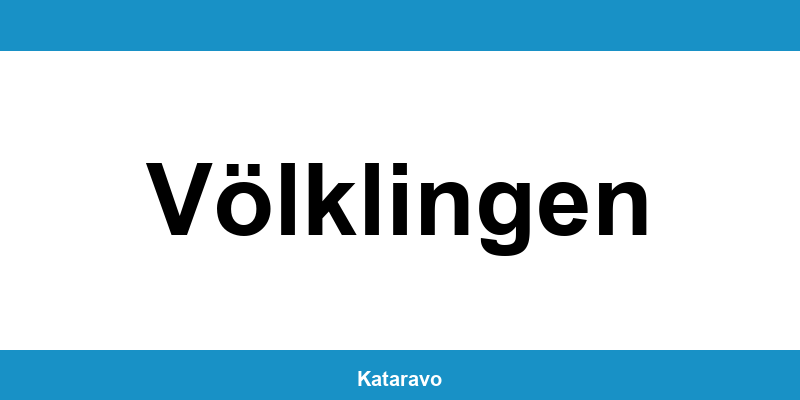 Telefonnummer des Katasteramts Völklingen und Online-Kontakt