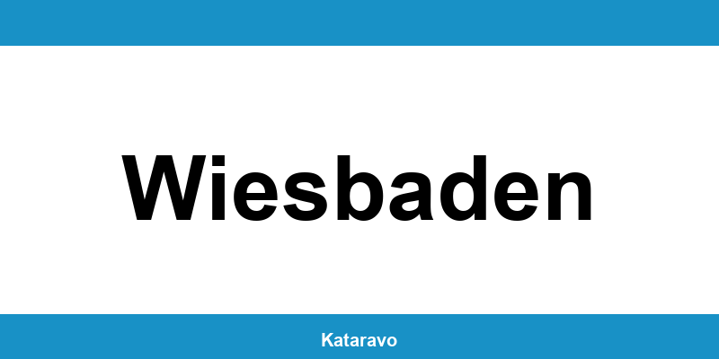 Telefonnummer des Katasteramts Wiesbaden und Online-Kontakt