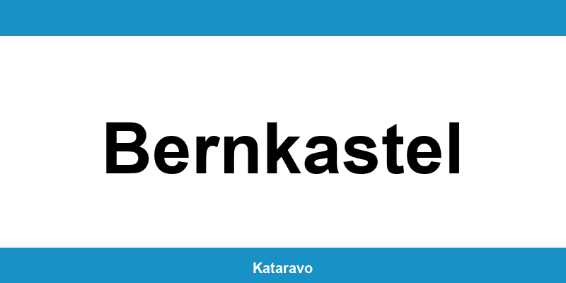 Telefonnummer des Katasteramts Bernkastel und Online-Kontakt