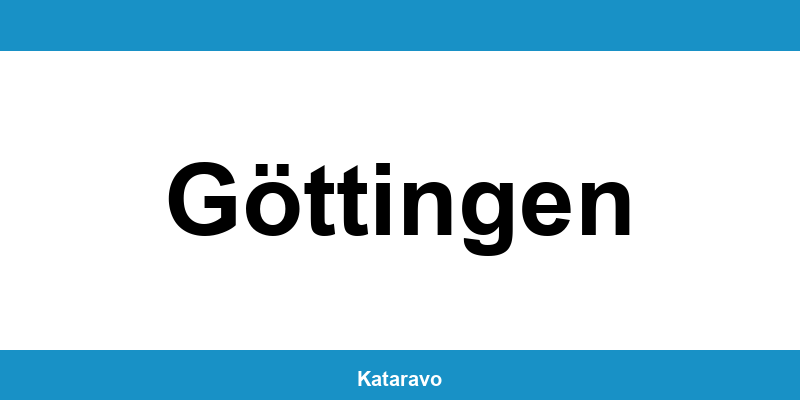 Telefonnummer des Katasteramts Göttingen und Online-Kontakt