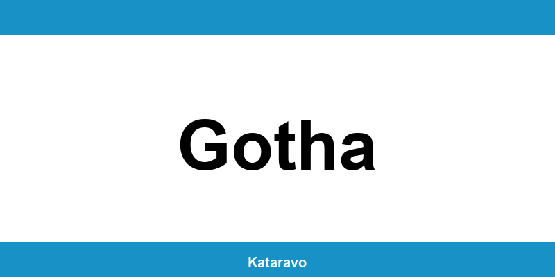 Telefonnummer des Katasteramts Gotha und Online-Kontakt