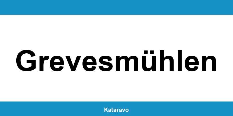 Telefonnummer des Katasteramts Grevesmühlen und Online-Kontakt