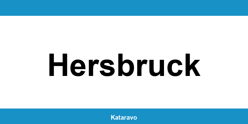 Telefonnummer des Katasteramts Hersbruck und Online-Kontakt