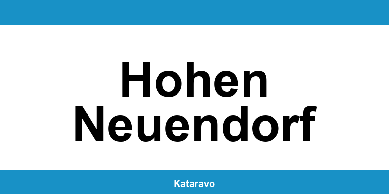 Telefonnummer des Katasteramts Hohen Neuendorf und Online-Kontakt