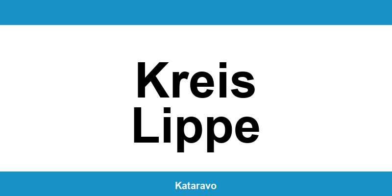 Telefonnummer des Katasteramts Kreis Lippe und Online-Kontakt