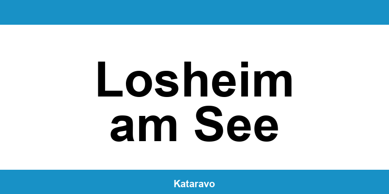 Telefonnummer des Katasteramts Losheim am See und Online-Kontakt