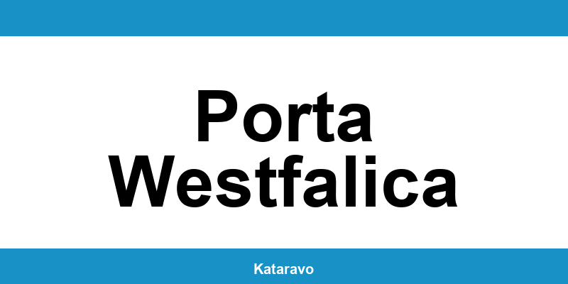 Telefonnummer des Katasteramts Porta Westfalica und Online-Kontakt