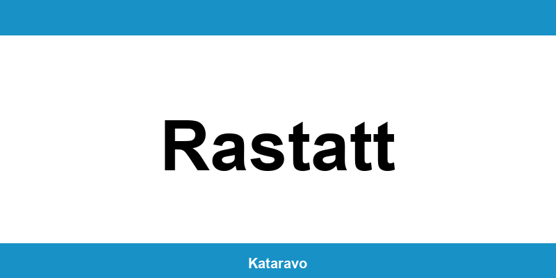 Telefonnummer des Katasteramts Rastatt und Online-Kontakt