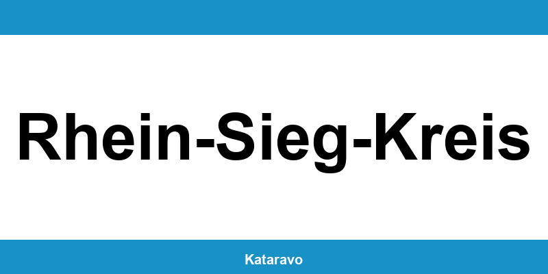 Telefonnummer des Katasteramts Rhein-Sieg-Kreis und Online-Kontakt