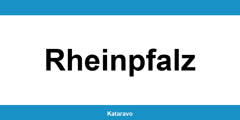 Telefonnummer des Katasteramts Rheinpfalz und Online-Kontakt