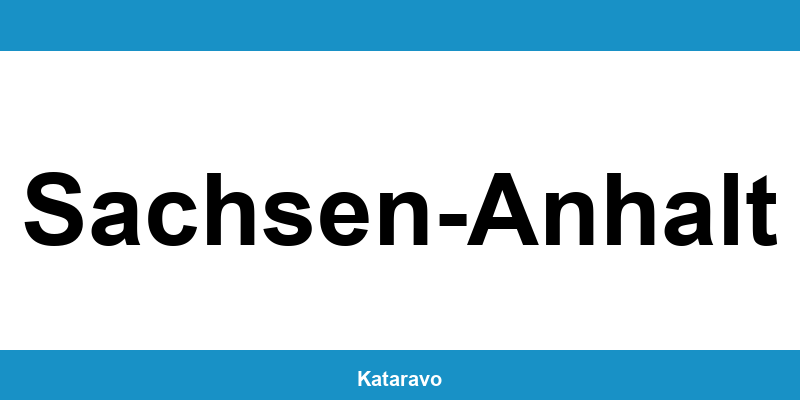 Telefonnummer des Katasteramts Sachsen-Anhalt und Online-Kontakt