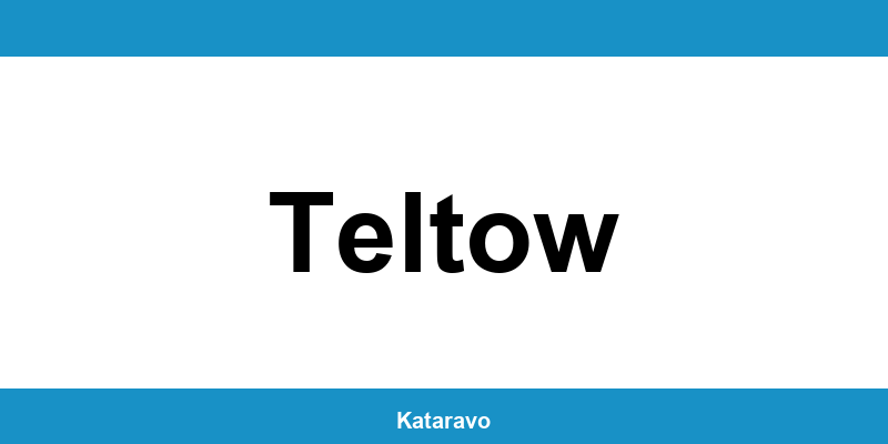 Telefonnummer des Katasteramts Teltow und Online-Kontakt