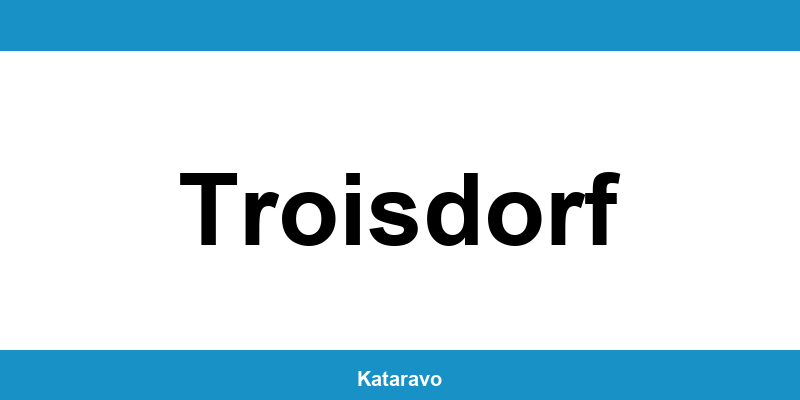 Telefonnummer des Katasteramts Troisdorf und Online-Kontakt