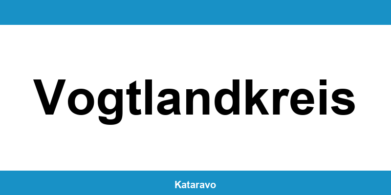 Telefonnummer des Katasteramts Vogtlandkreis und Online-Kontakt
