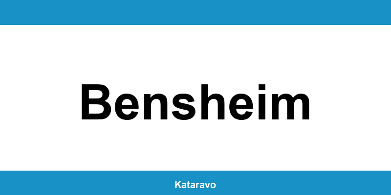 Telefonnummer des Katasteramts Bensheim und Online-Kontakt