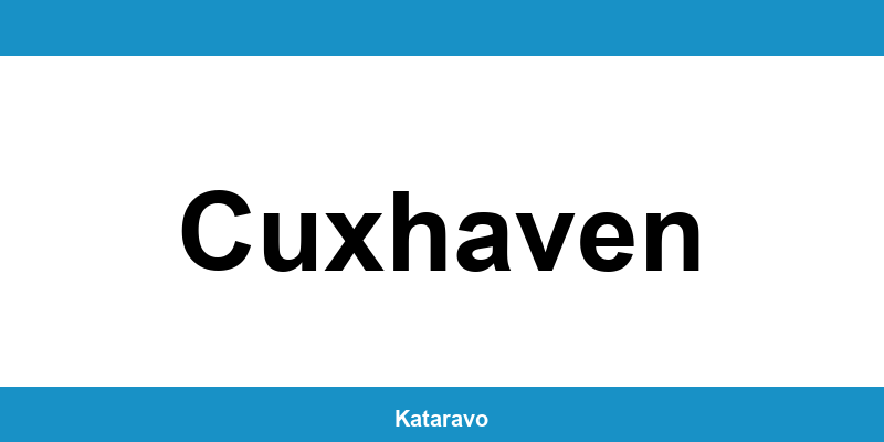 Telefonnummer des Katasteramts Cuxhaven und Online-Kontakt