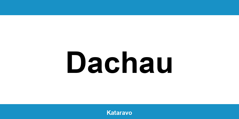 Telefonnummer des Katasteramts Dachau und Online-Kontakt