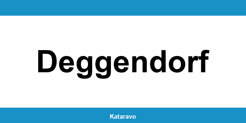 Telefonnummer des Katasteramts Deggendorf und Online-Kontakt