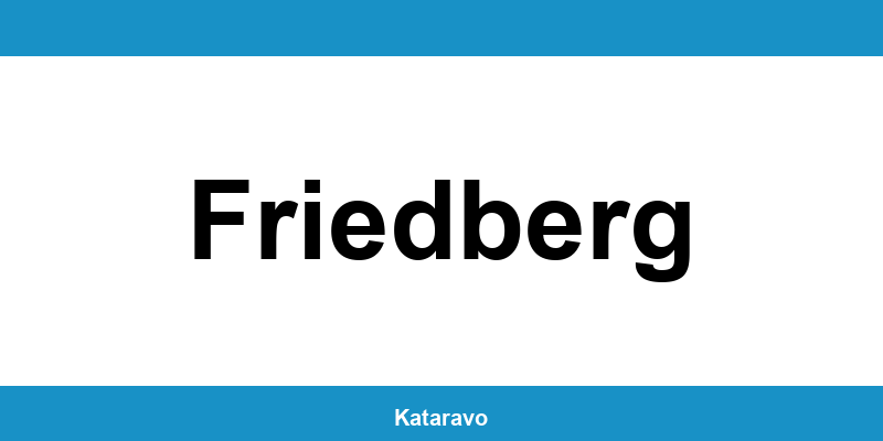 Telefonnummer des Katasteramts Friedberg und Online-Kontakt